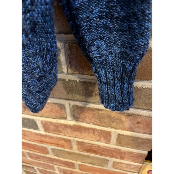 Forever 21 Blue Open-Front Knit Cardigan Small Womens Sweater Y2K - Picture 2 of 7